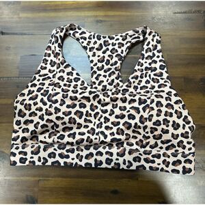 Fabletics Sports Bra‎ Cheetah Print 2XL